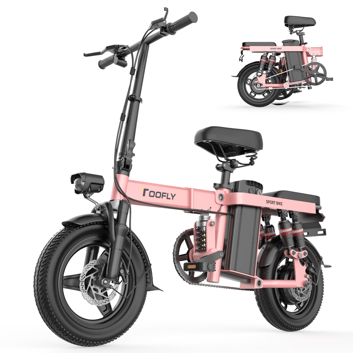 Electric Bikes Pink