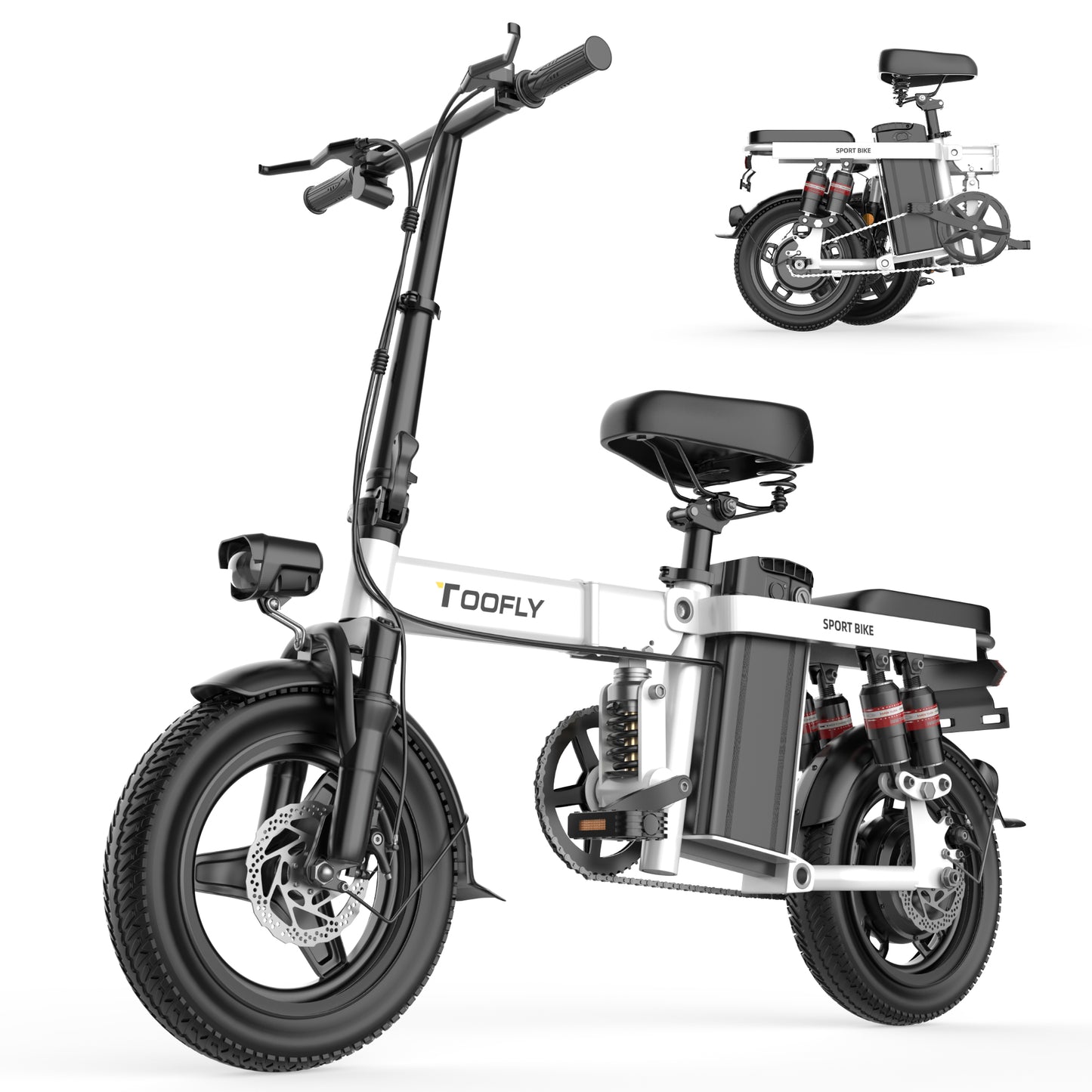 Electric Bikes White