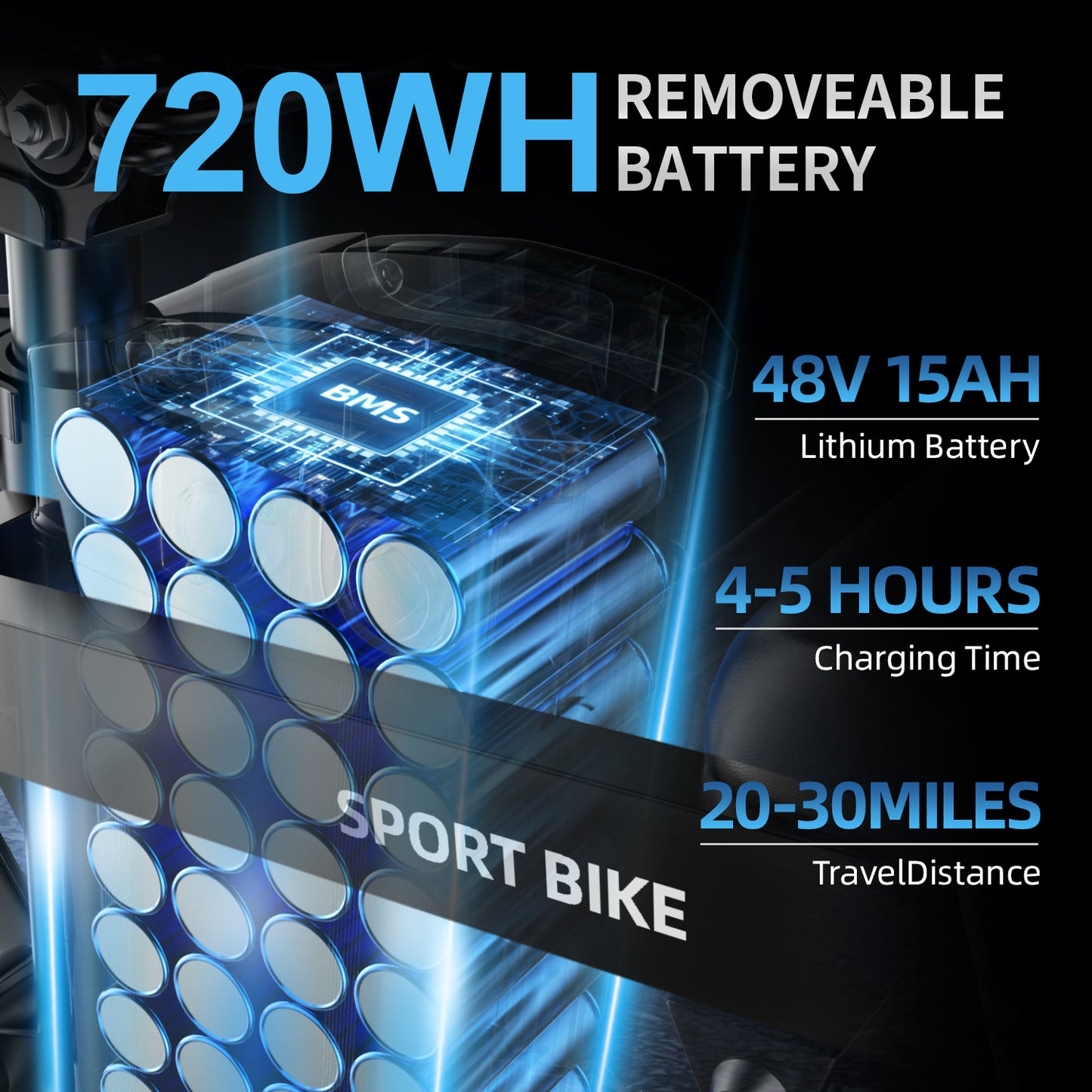Electric Bikes Black