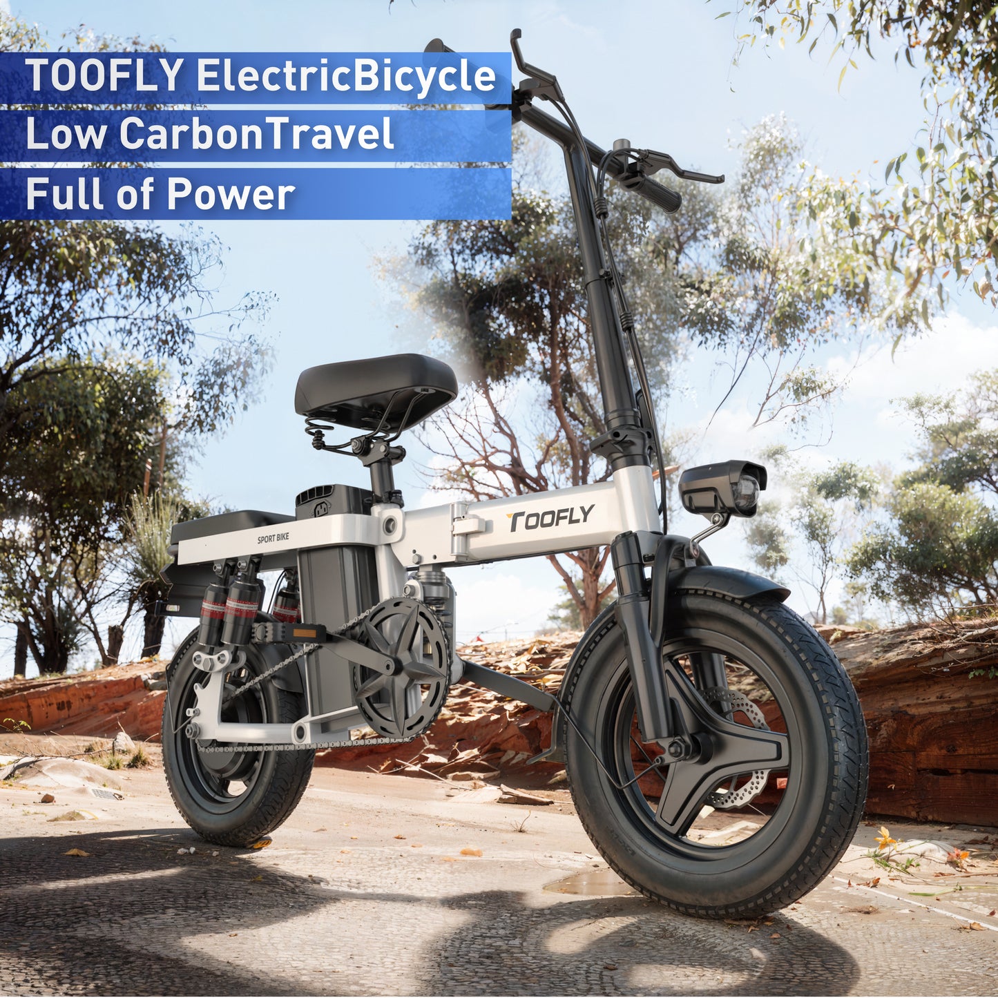 Electric Bikes White