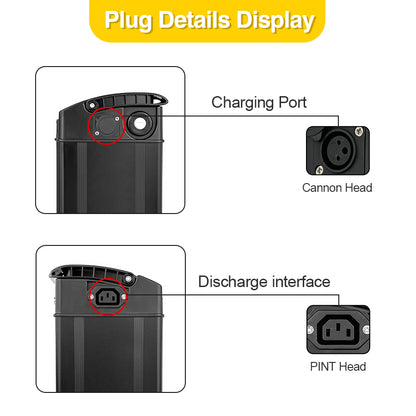 48v 15ah Lithium-ion Electric Bicycle Battery Pack for E-Bike, Inductive Battery Is Tailored for Folding Electric Bicycles And Is Compatible with Different Bike Models. A Specific Charger Is Provided